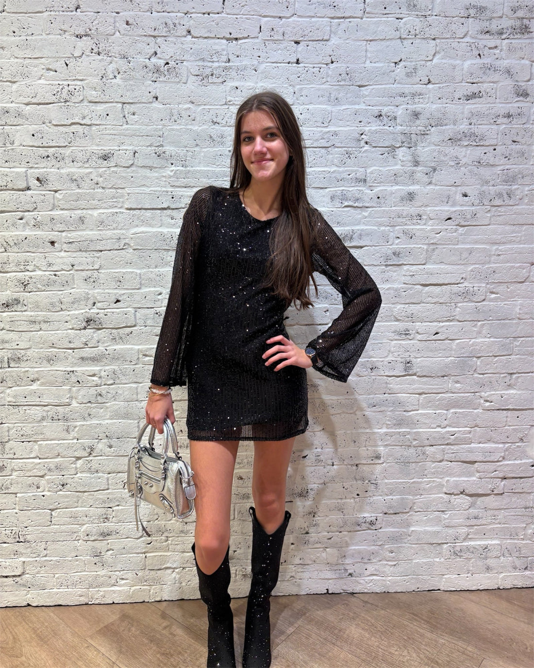 Robe MARINE noir