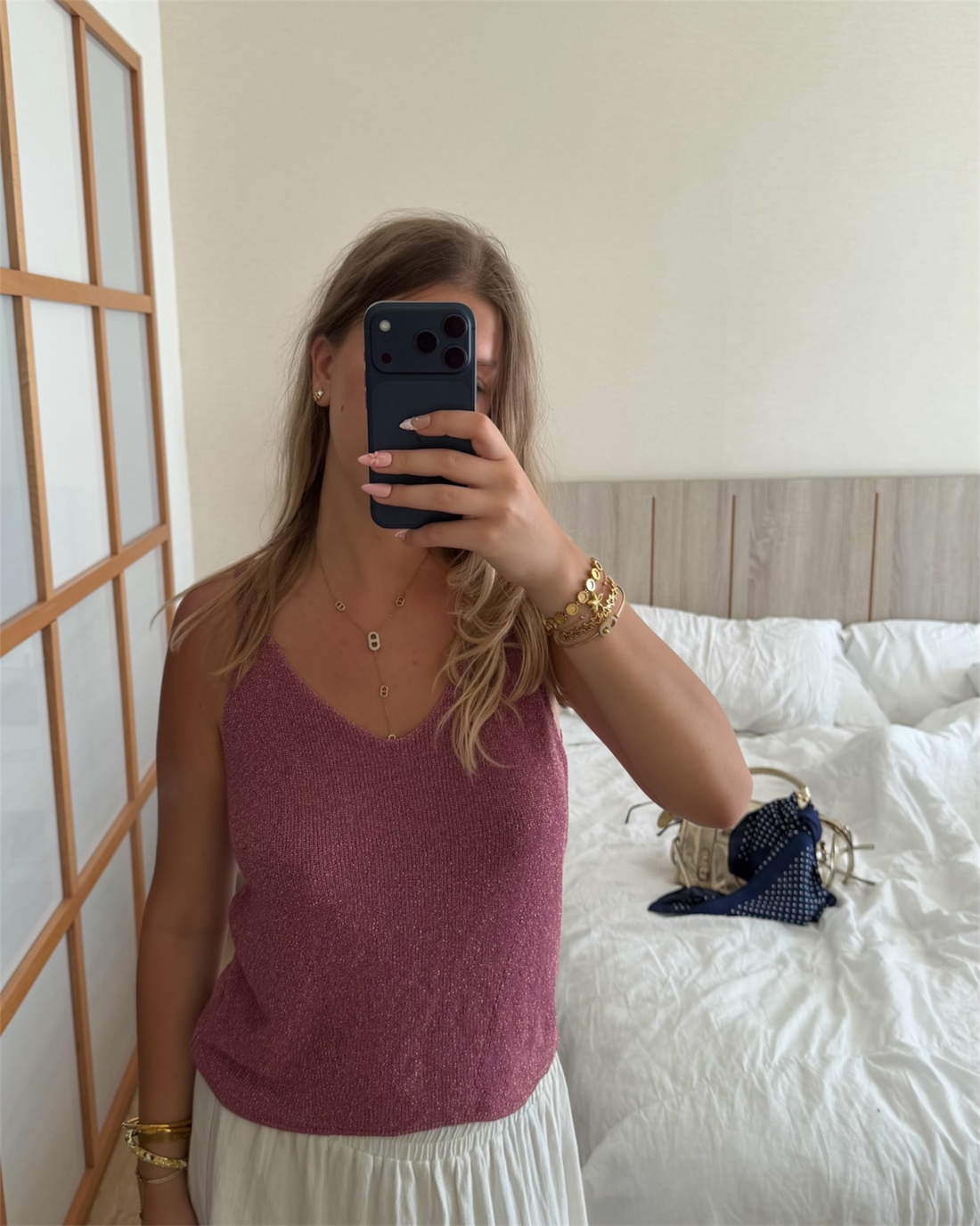 Débardeur SIRINE violet