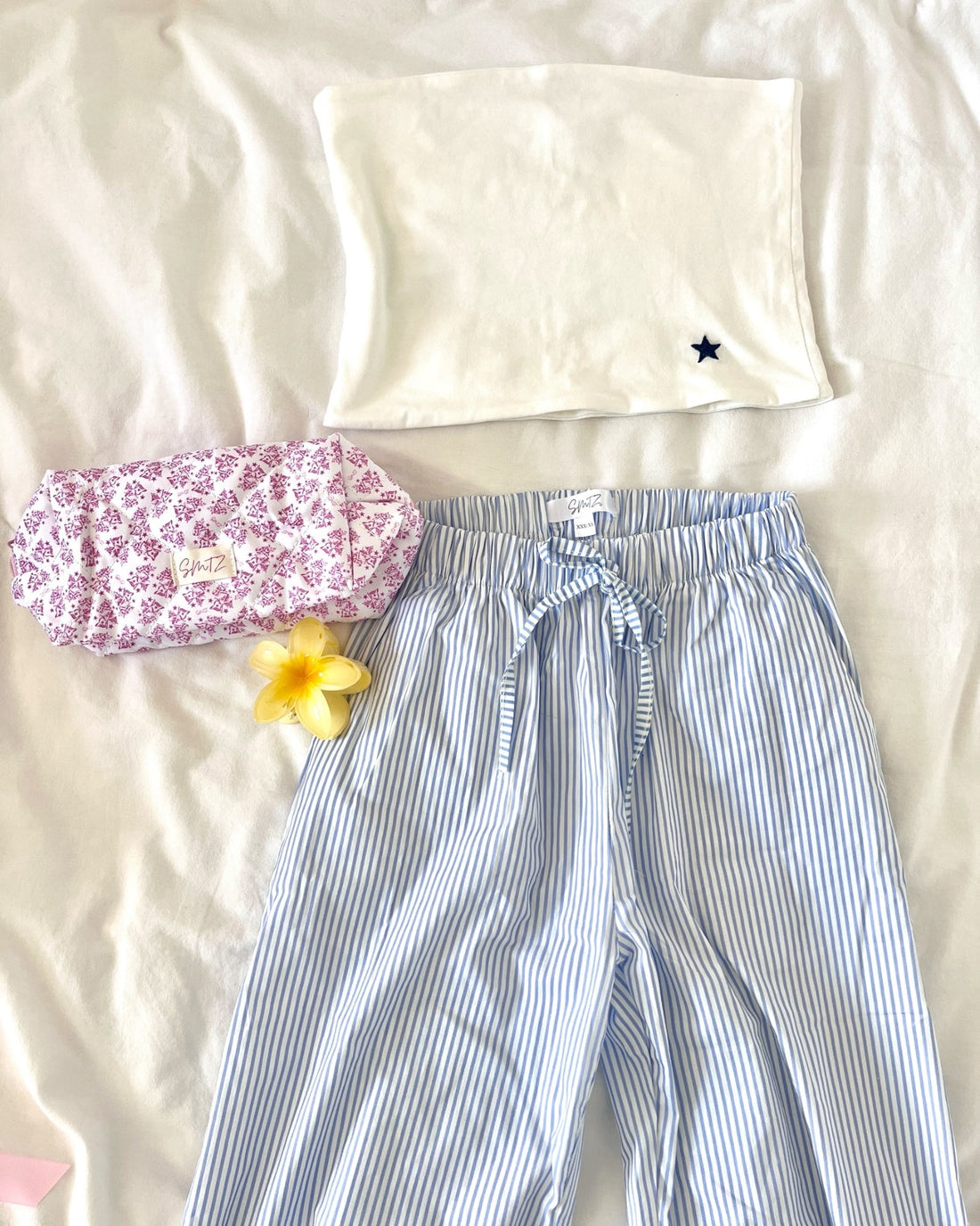 Bandeau STAR étoile blanc