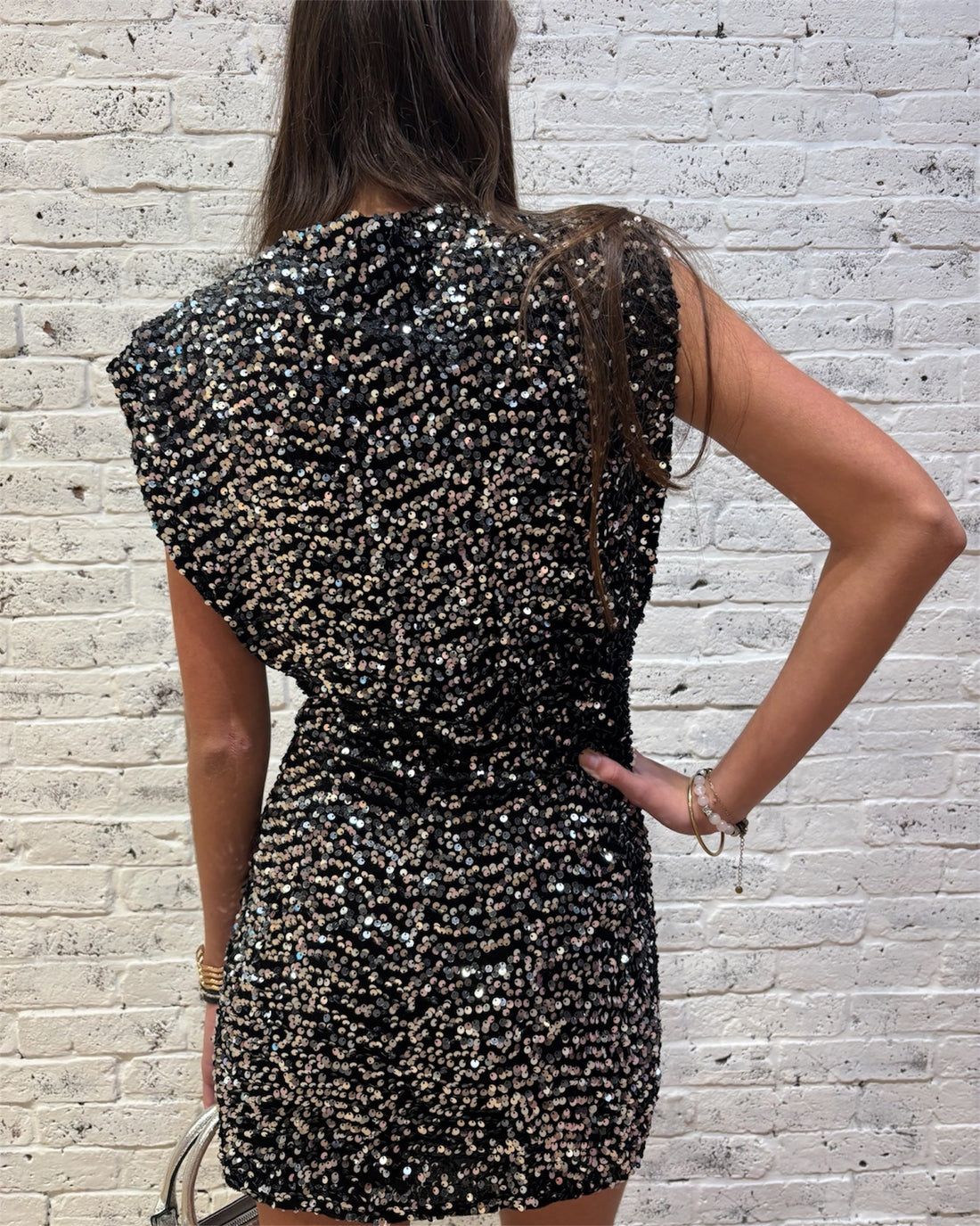Robe FANNY argenté